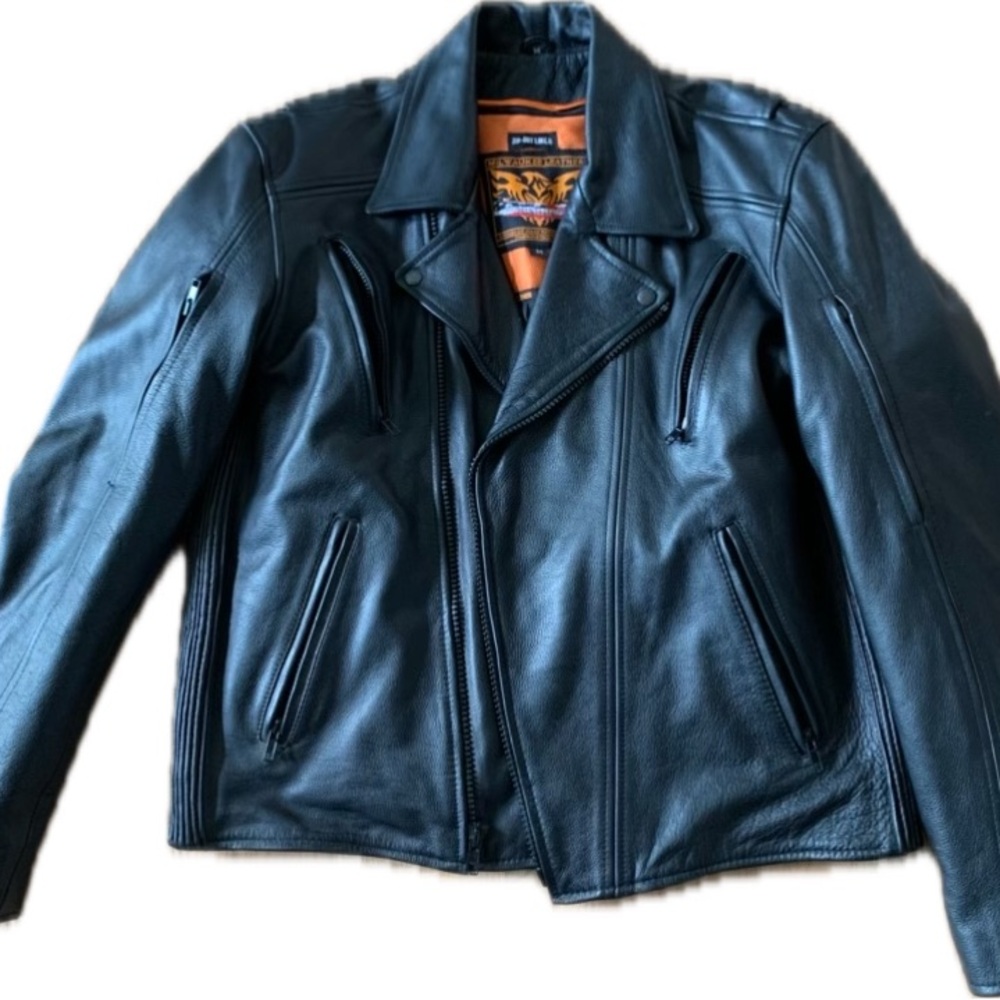 Men’s Milwaukee Leather Zip-out Liner Motorcycle Jacket
